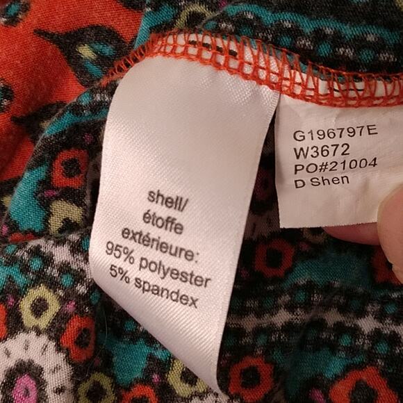 Maurice's Smocked Boho Top size Medium - Picture 4 of 8